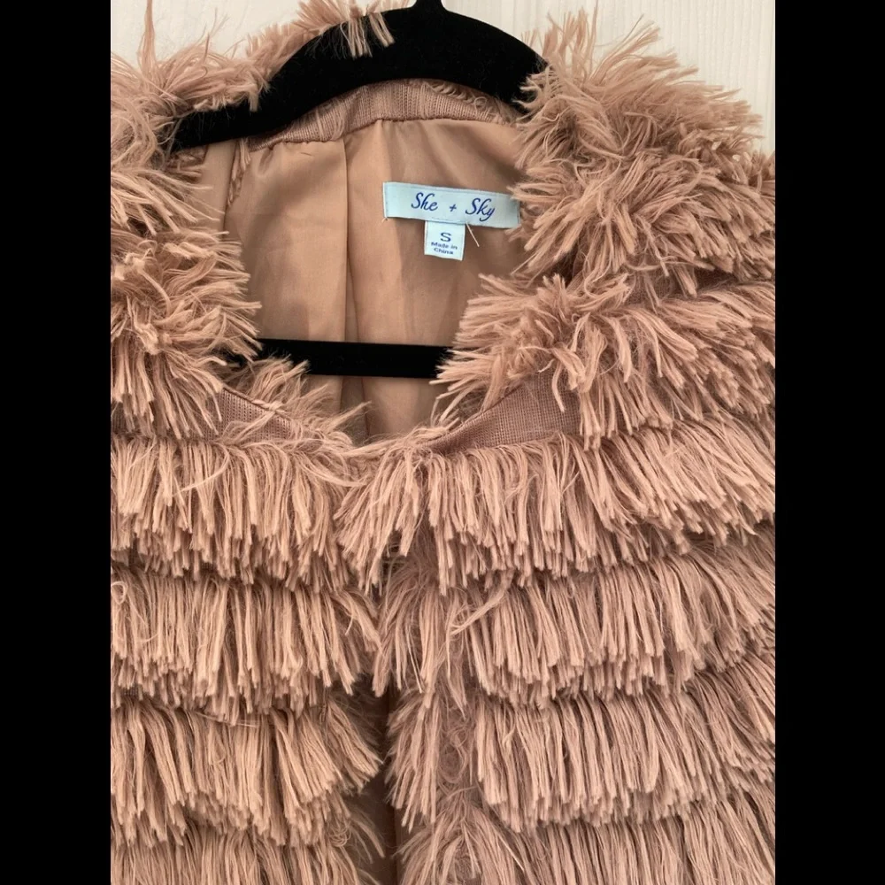 Fringe coat - Picture 3 of 6